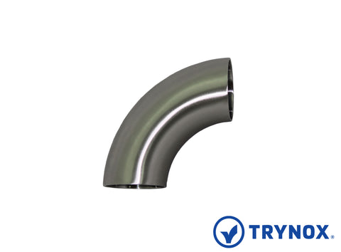 Trynox Sanitary DIN 90 Welding Elbow