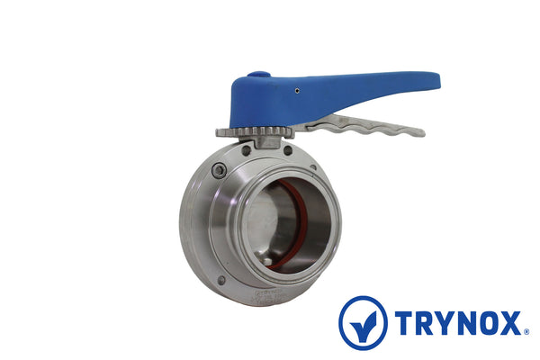 Trynox Sanitary Butterfly Valve Clamp Ends