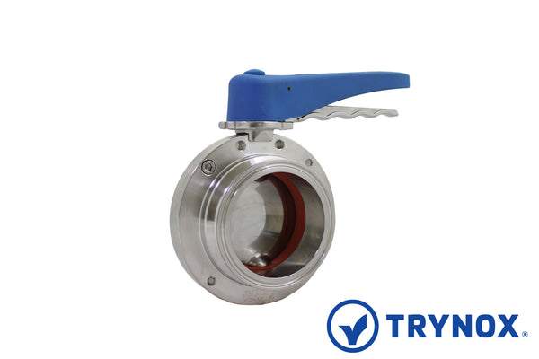 Trynox Sanitary Butterfly Valve Clamp Ends
