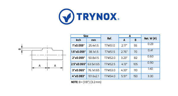 Trynox Sanitary SMS Welding Short Tee