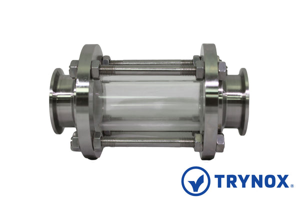 tubular sight glass clamp ends