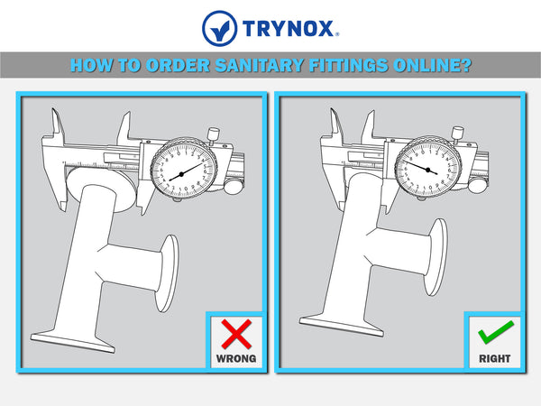 Trynox Sanitary Clamp Female NPT Adapter